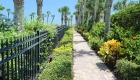 Nicely Landscaped Beach Pathway
