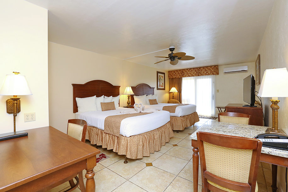 Oceanside Room with Two Queen Beds