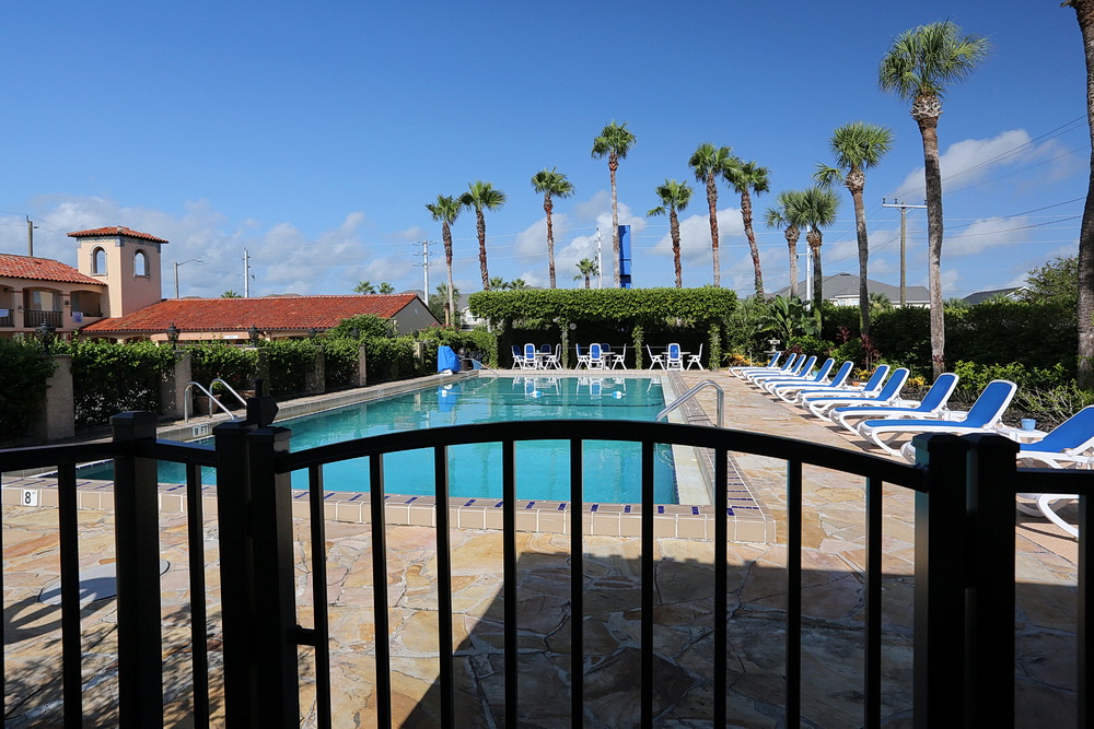 Pool Side Balcony View