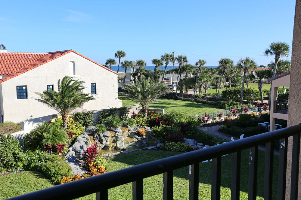 Ocean View from Two-story Townhouse Suites