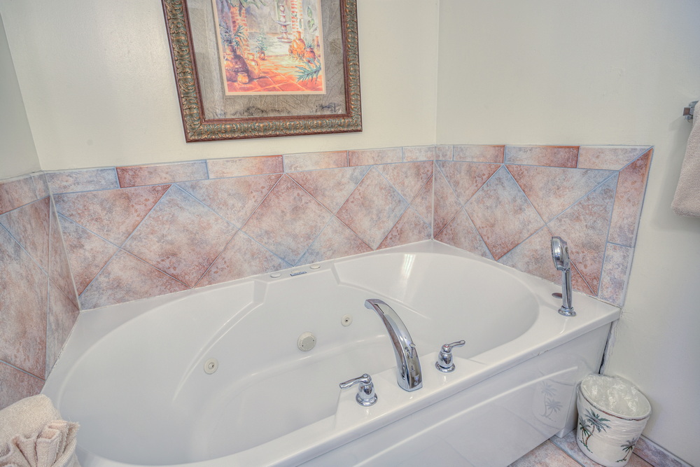 Electric fireplace upstairs