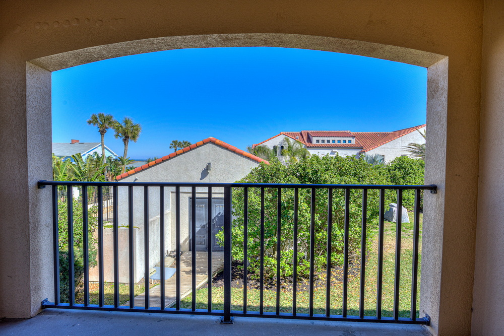 View from the lower level balcony